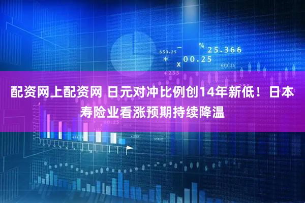 配资网上配资网 日元对冲比例创14年新低！日本寿险业看涨预期持续降温